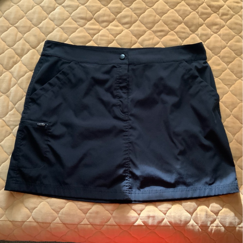 32 Degrees Cool Black Skort with Inner Shorts